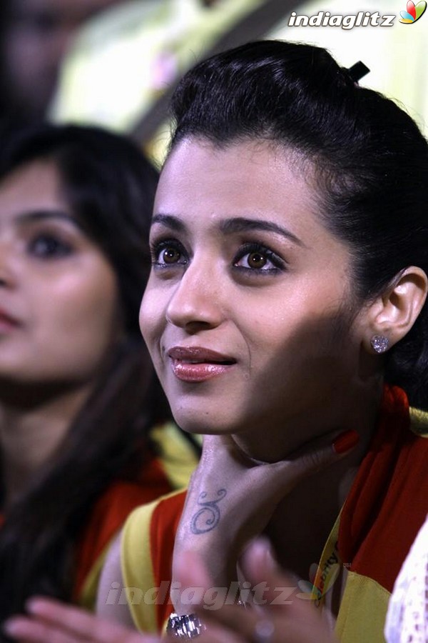 Trisha Krishnan @ Celebrity Cricket League